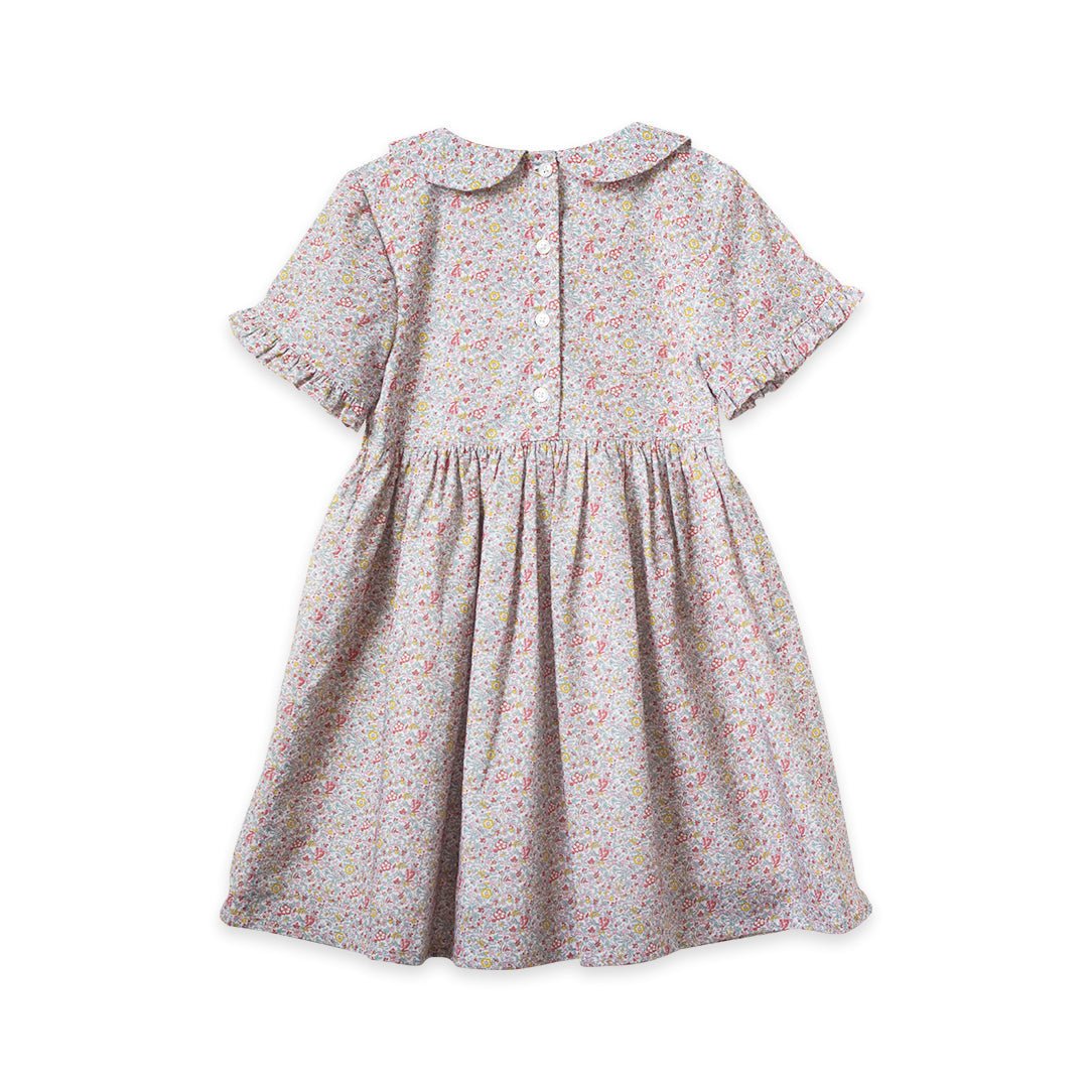 Girls Meadow Floral Briar Dress with Smocking - Blissfully Lavender BoutiqueBeet World