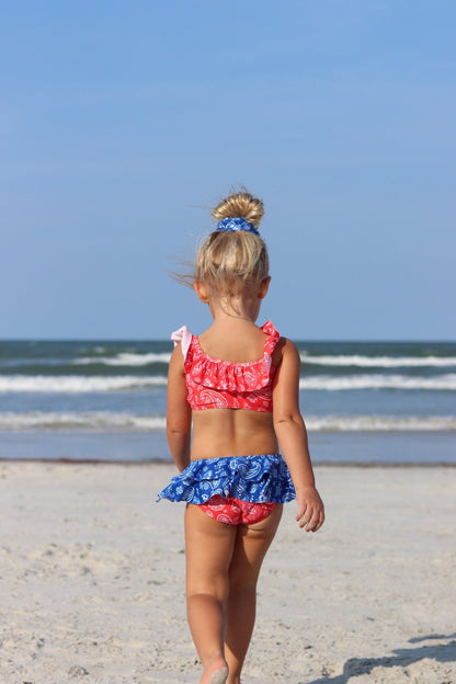 Girls Morning Star Two Piece Swimsuit - Blissfully Lavender BoutiqueBlueberry Bay