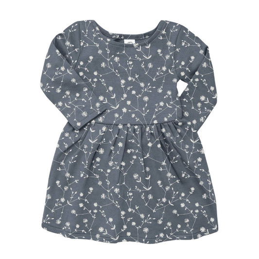 Girls Muri Floral + Harbor Stell Swing Dress - Blissfully Lavender BoutiqueColored Organics