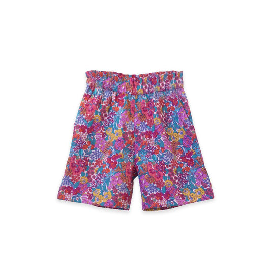 Girls Orchid Printed Shorts - Blissfully Lavender BoutiqueBeet World