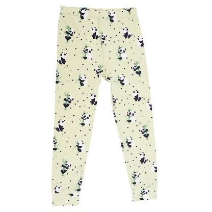 Girls Panda Print Pajamas - Blissfully Lavender BoutiqueSweet Bamboo