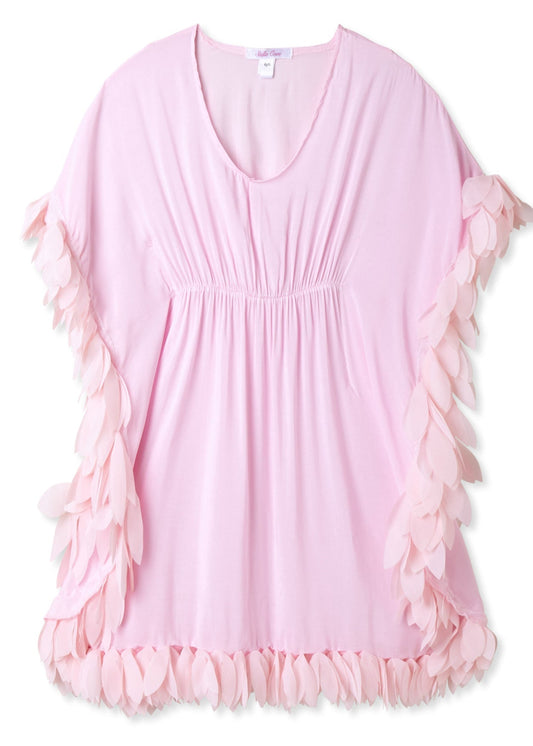 Girls Pink Petal Poncho Cover - up - Blissfully Lavender BoutiqueStella Cove