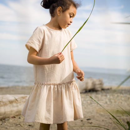 Girls Sand Willow Dress - Blissfully Lavender BoutiqueBeet World