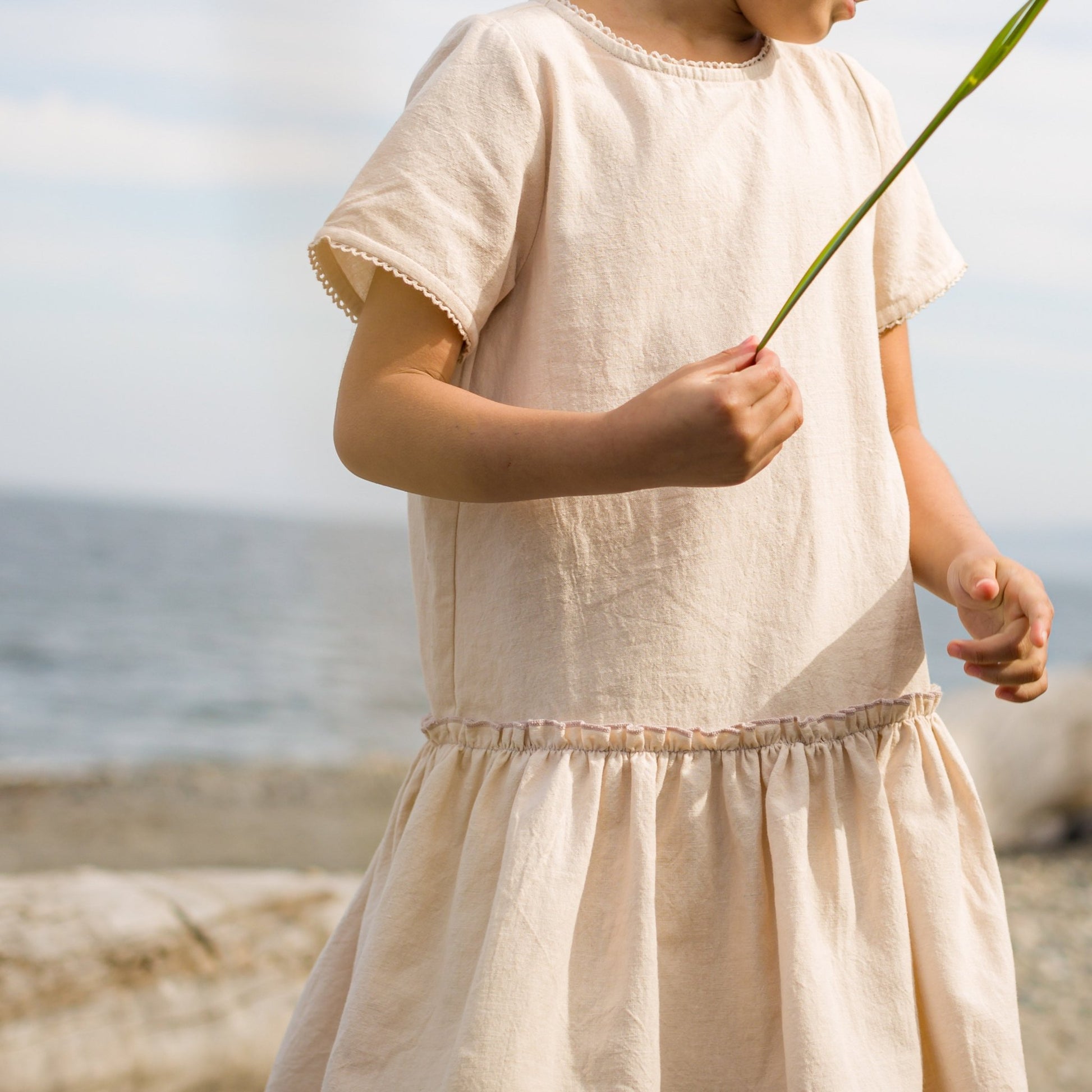 Girls Sand Willow Dress - Blissfully Lavender BoutiqueBeet World