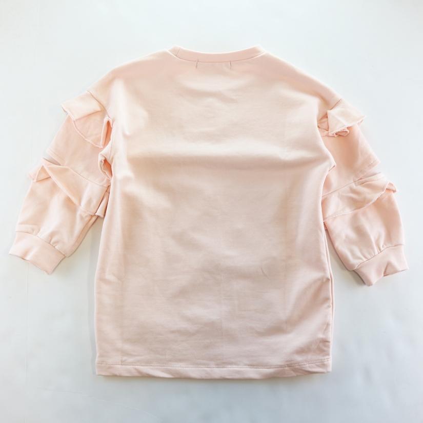 Girls Soft Rose Ribbon Floral Sweatshirt - Blissfully Lavender Boutiquedoe a dear