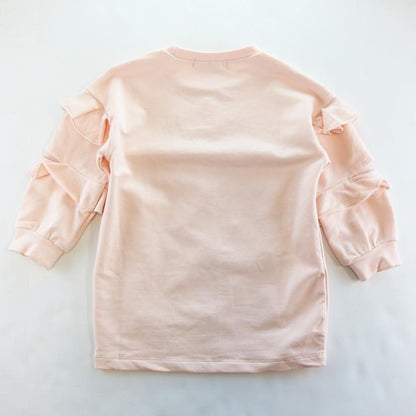 Girls Soft Rose Ribbon Floral Sweatshirt - Blissfully Lavender Boutiquedoe a dear