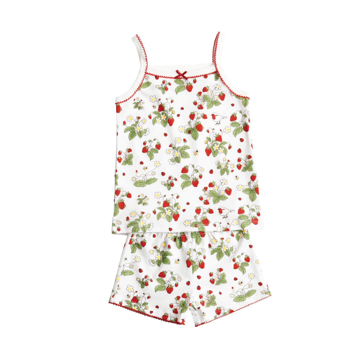 Girls Strawberry Fields Cami Pajama Set - Blissfully Lavender BoutiquePetidoux