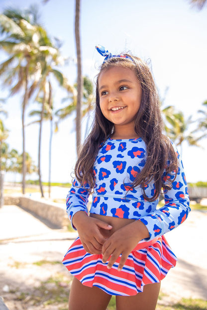 Girls Sugar Beach Two Piece Swimsuit - Blissfully Lavender BoutiqueBlueberry Bay