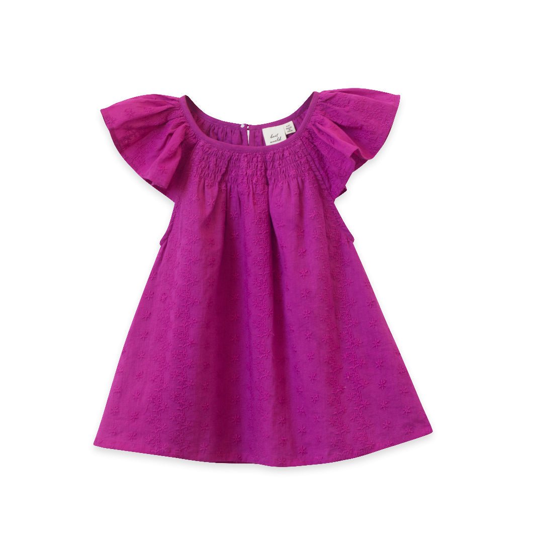 Girls Vivacious Pink Louise Top - Blissfully Lavender BoutiqueBeet World