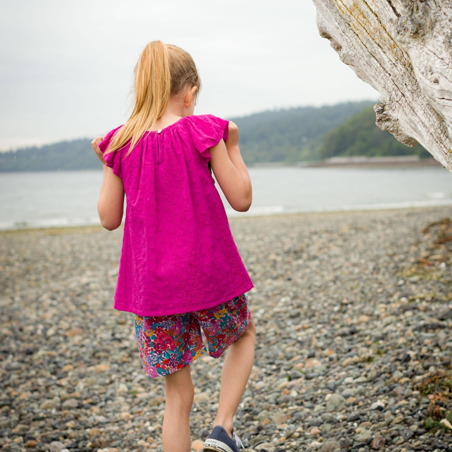 Girls Vivacious Pink Louise Top - Blissfully Lavender BoutiqueBeet World