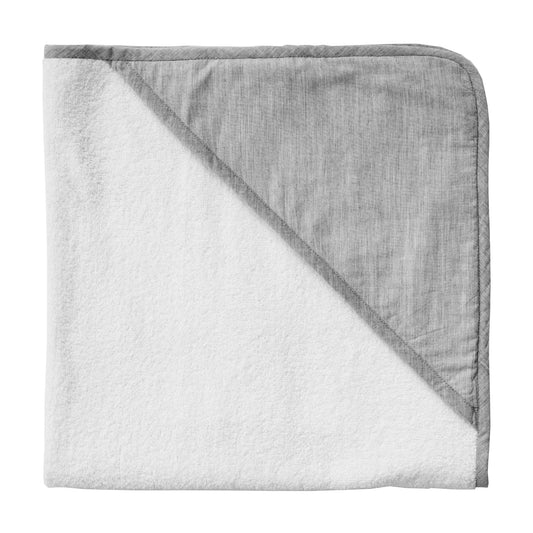 Hooded Towel | Husk Grey - Blissfully Lavender BoutiqueLouelle.