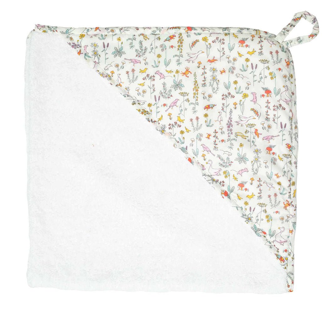 Hooded Towel | Liberty 'Theo' - Blissfully Lavender BoutiqueLouelle.