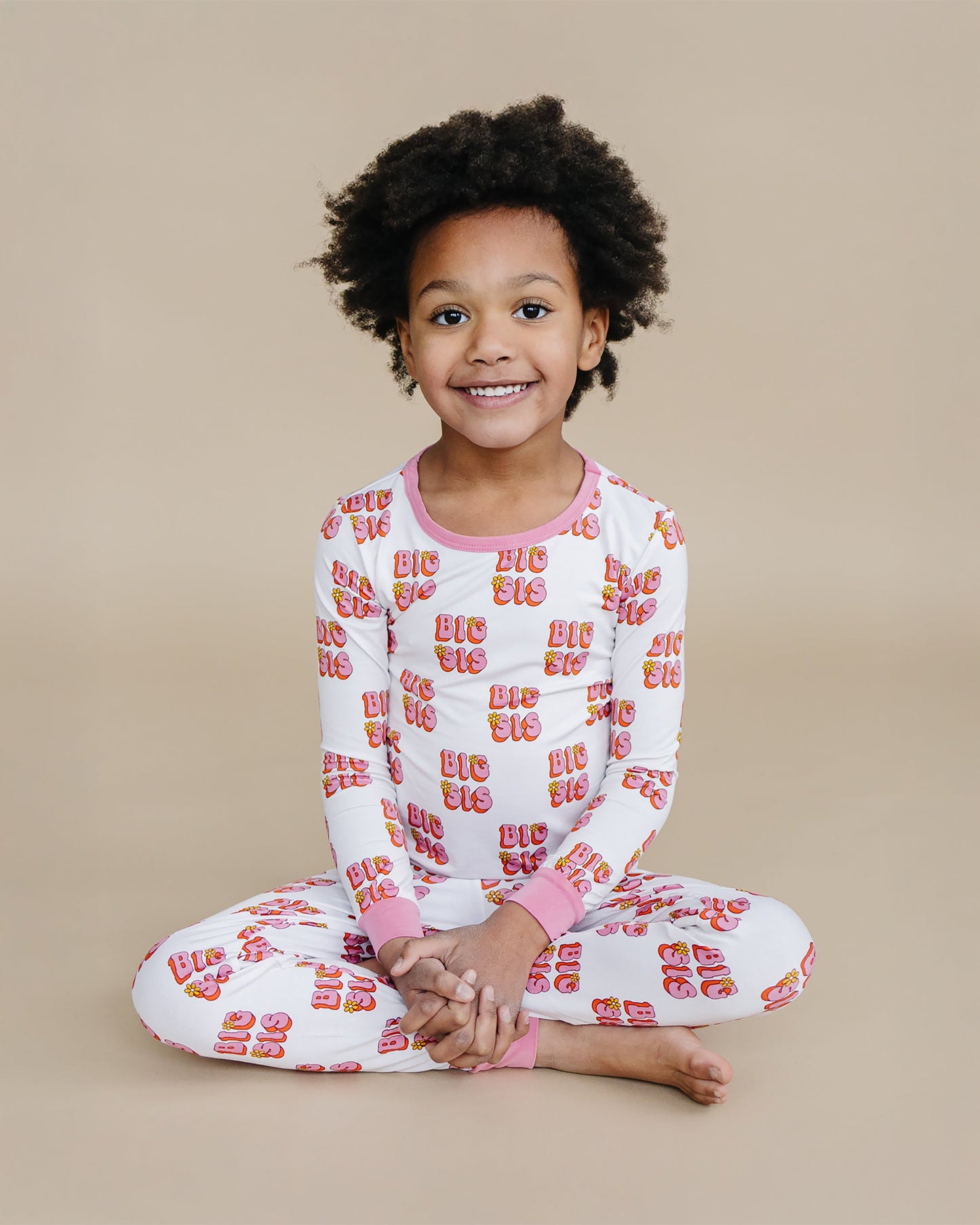 Bamboo Two Piece Pajama Set | Big Sis