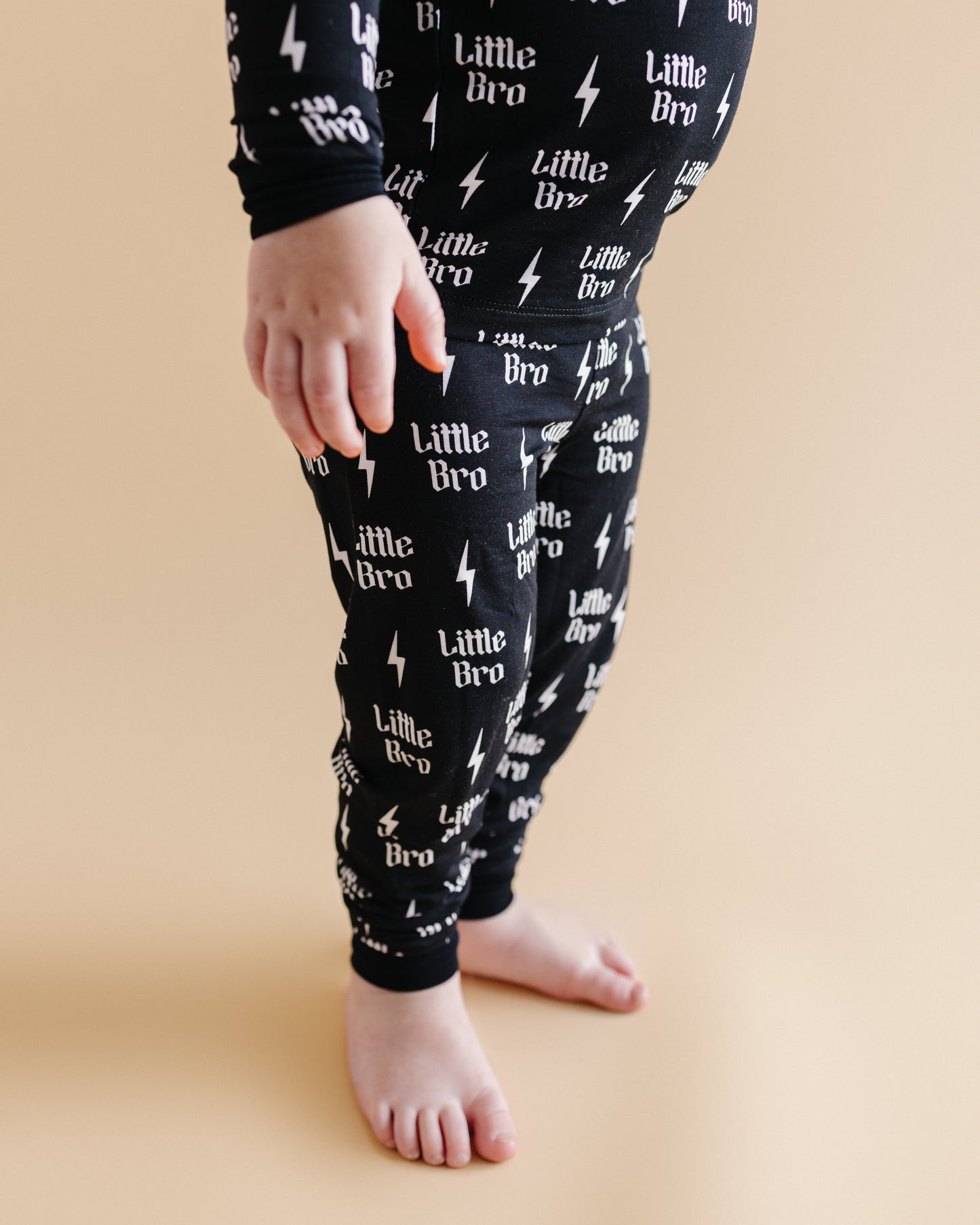 Boys Bamboo Two Piece Pajama Set | Little Bro