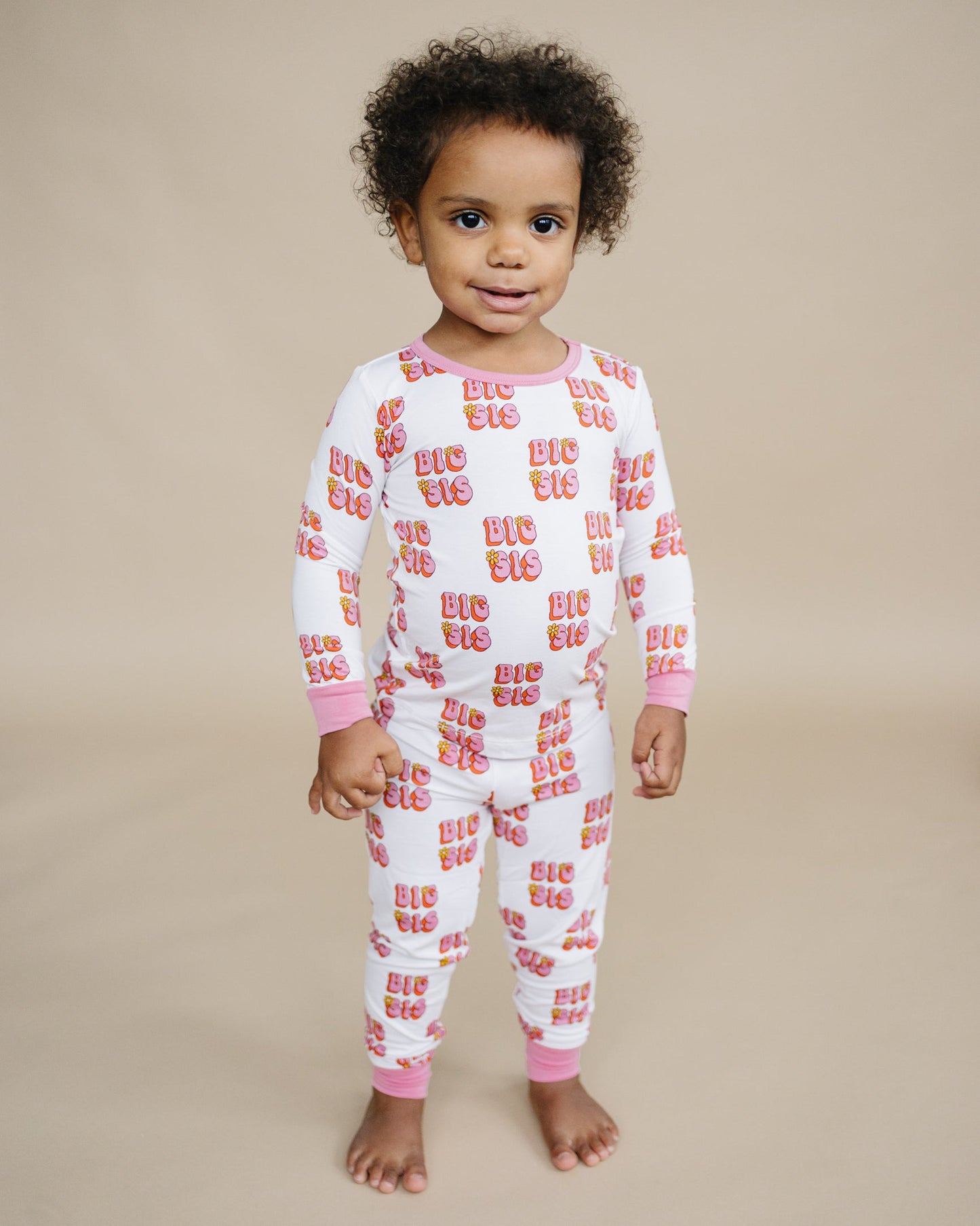 Bamboo Two Piece Pajama Set | Big Sis