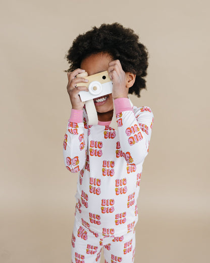 Bamboo Two Piece Pajama Set | Big Sis