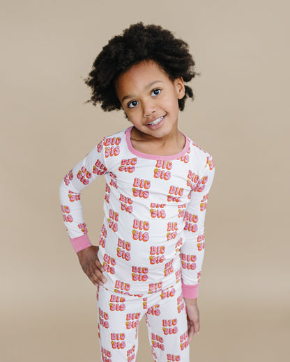 Bamboo Two Piece Pajama Set | Big Sis