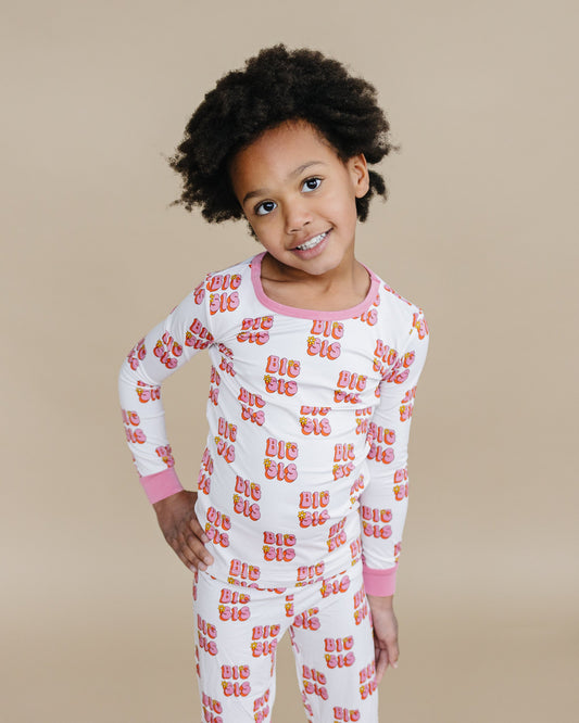 Bamboo Two Piece Pajama Set | Big Sis