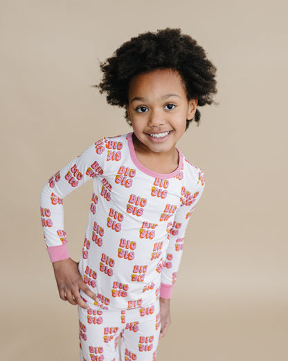 Bamboo Two Piece Pajama Set | Big Sis