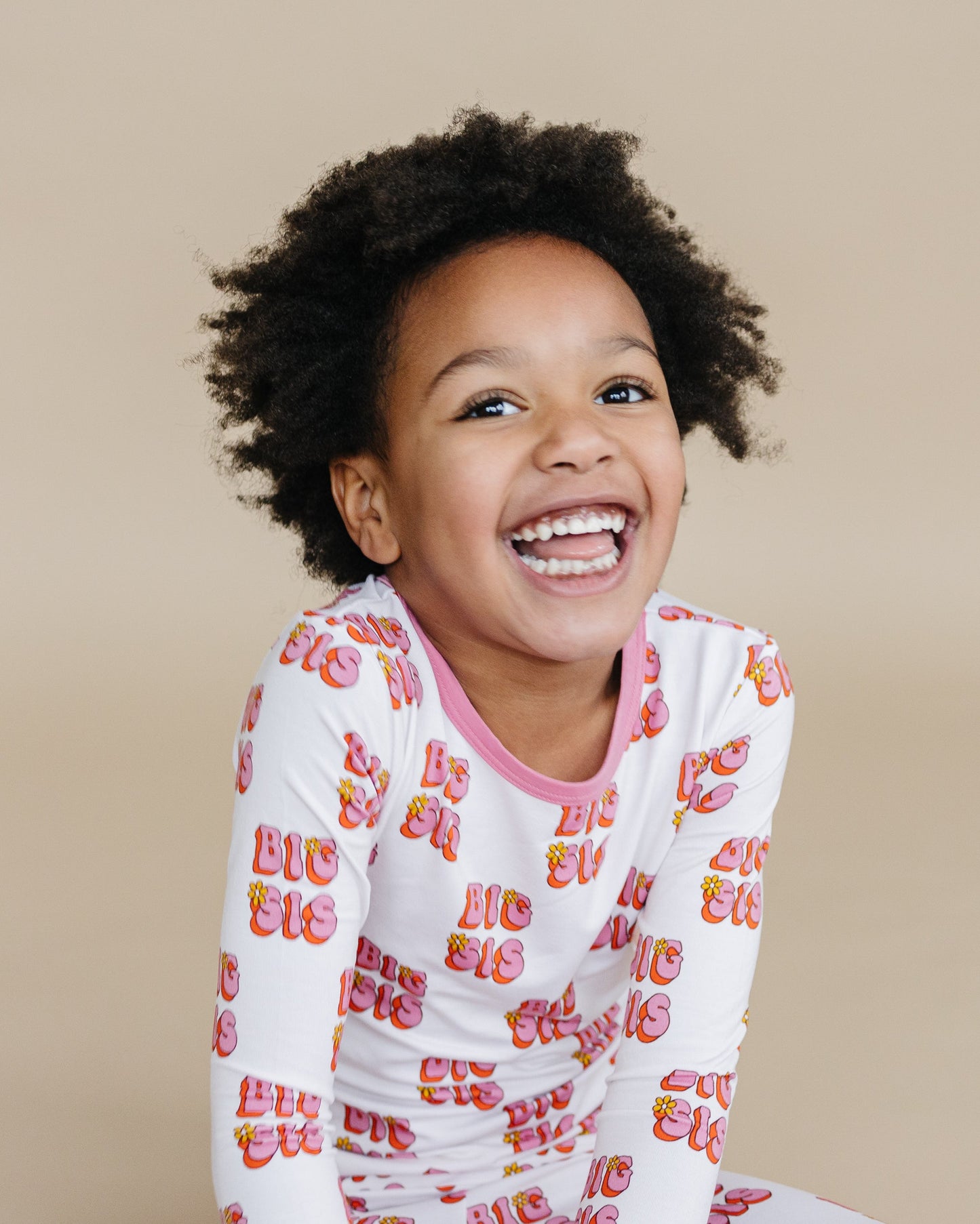 Bamboo Two Piece Pajama Set | Big Sis