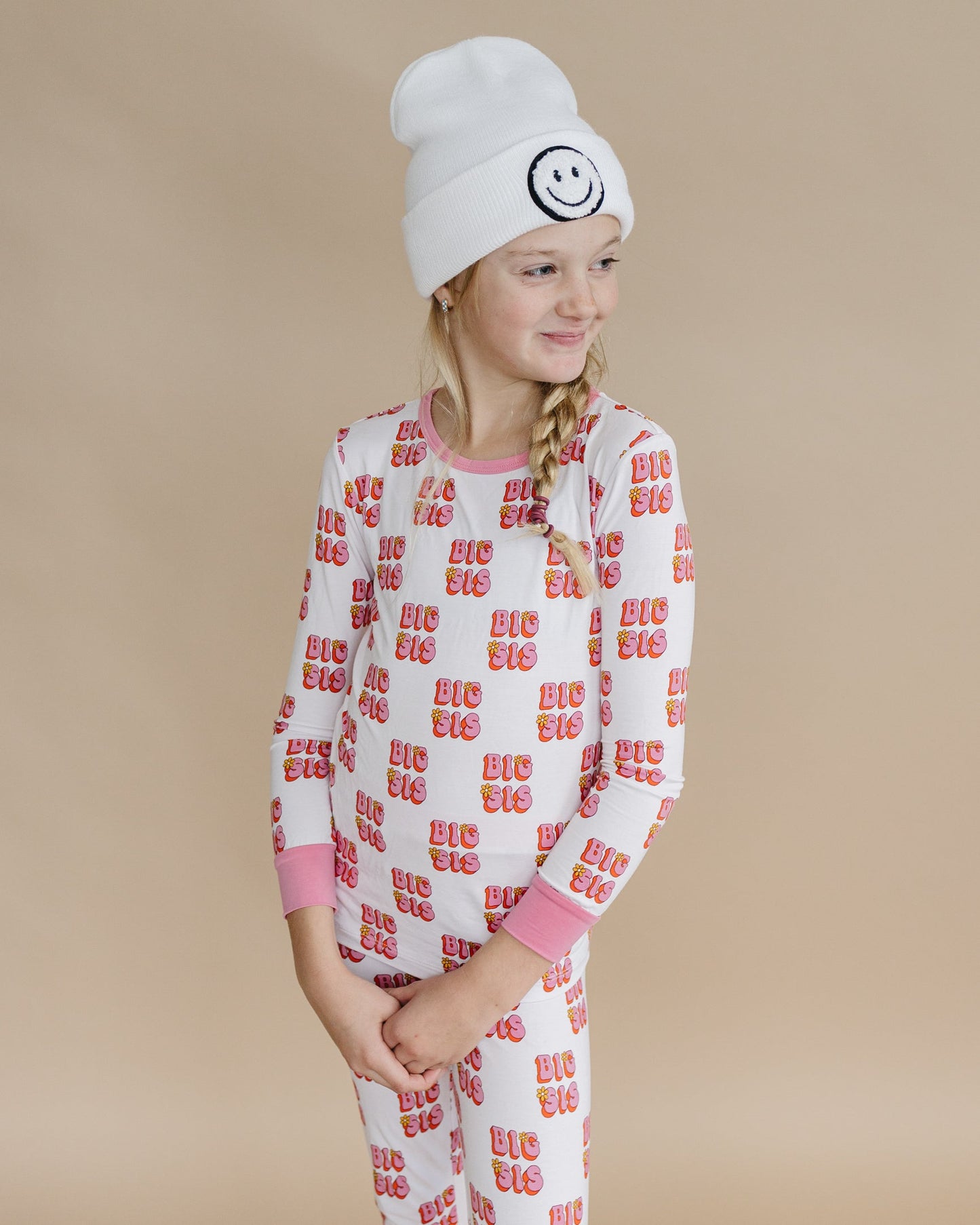 Bamboo Two Piece Pajama Set | Big Sis