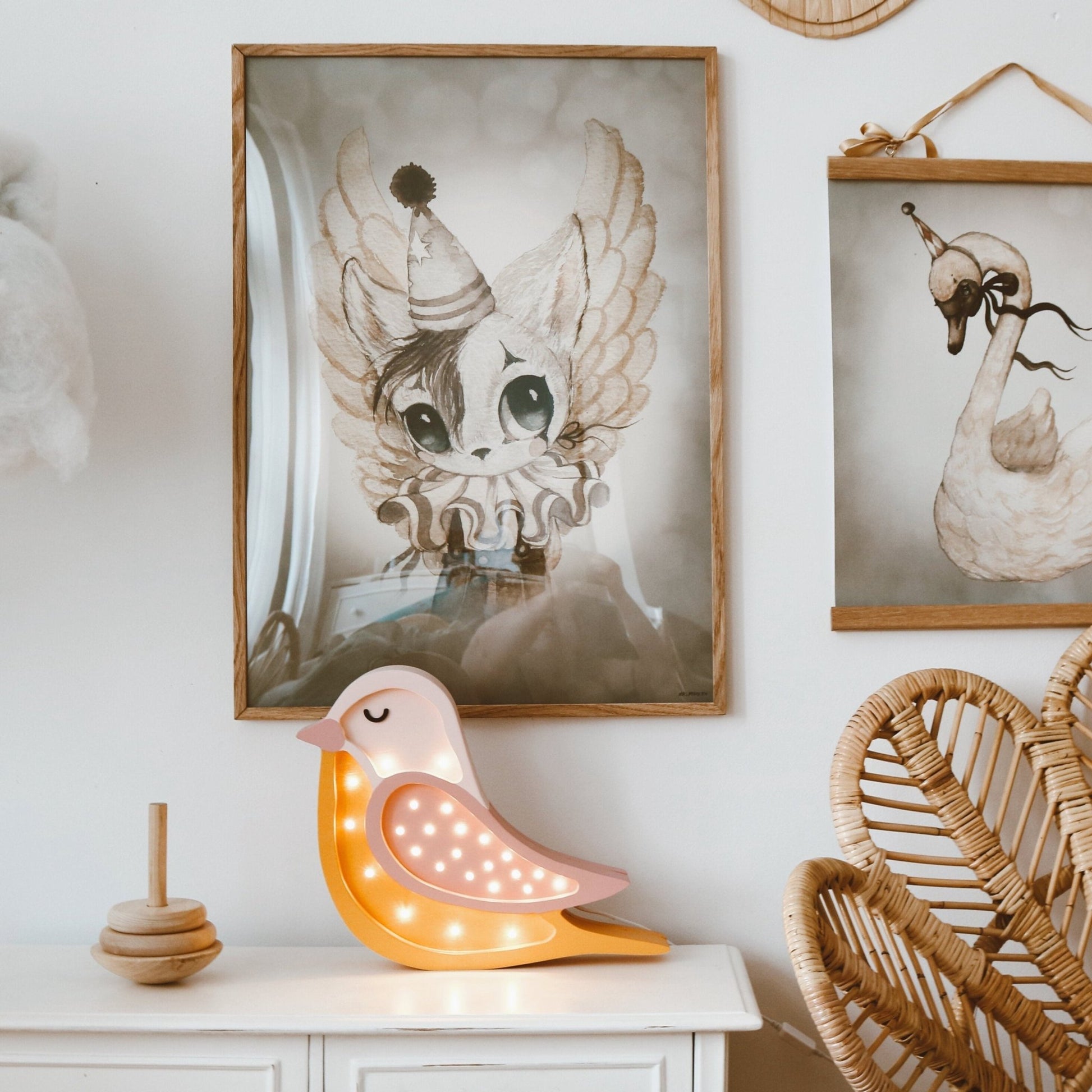 Little Lights Bird Lamp - Blissfully Lavender BoutiqueLittle Lights US