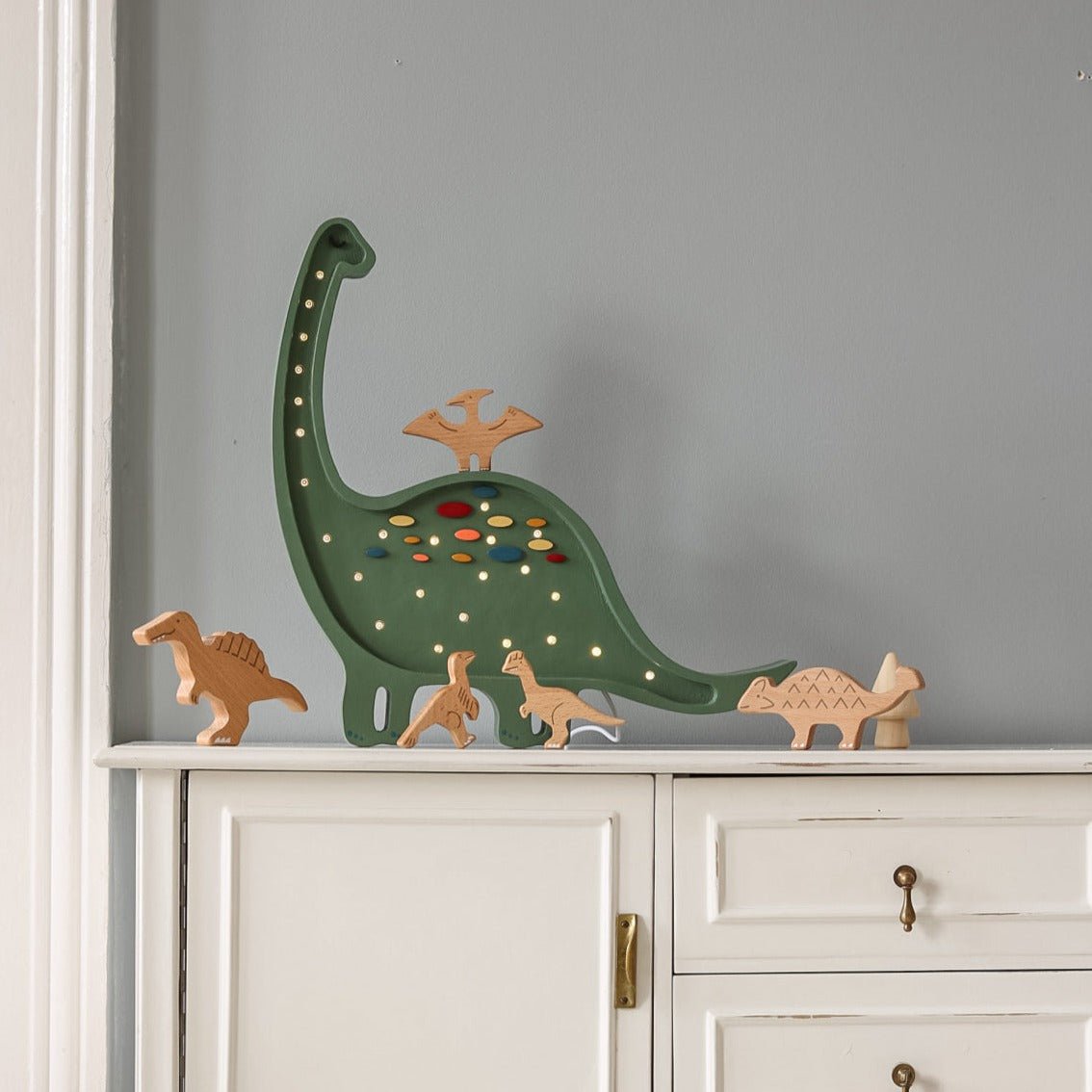 Little Lights Dinosaur Lamp - Blissfully Lavender BoutiqueLittle Lights US