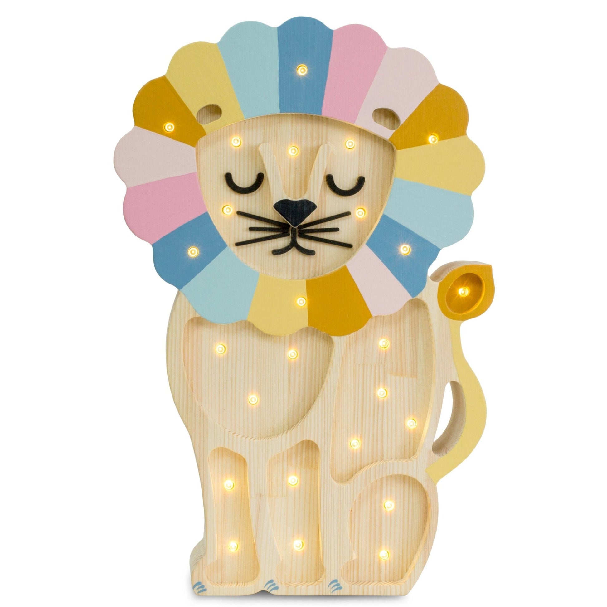 Little Lights Lion Lamp - Blissfully Lavender BoutiqueLittle Lights US