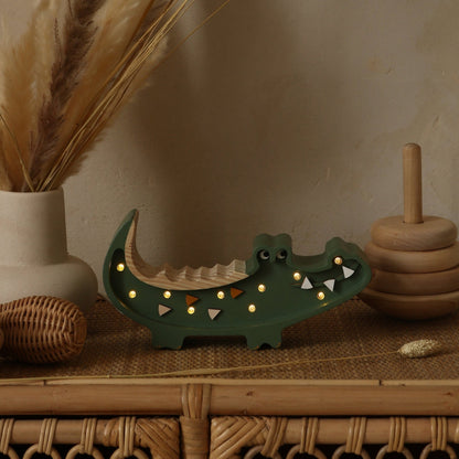 Little Lights Mini Crocodile Lamp - Blissfully Lavender BoutiqueLittle Lights US