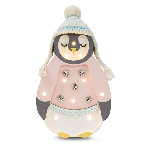 Little Lights Mini Holiday Penguin Lamp ~ Limited Edition - Blissfully Lavender BoutiqueLittle Lights US