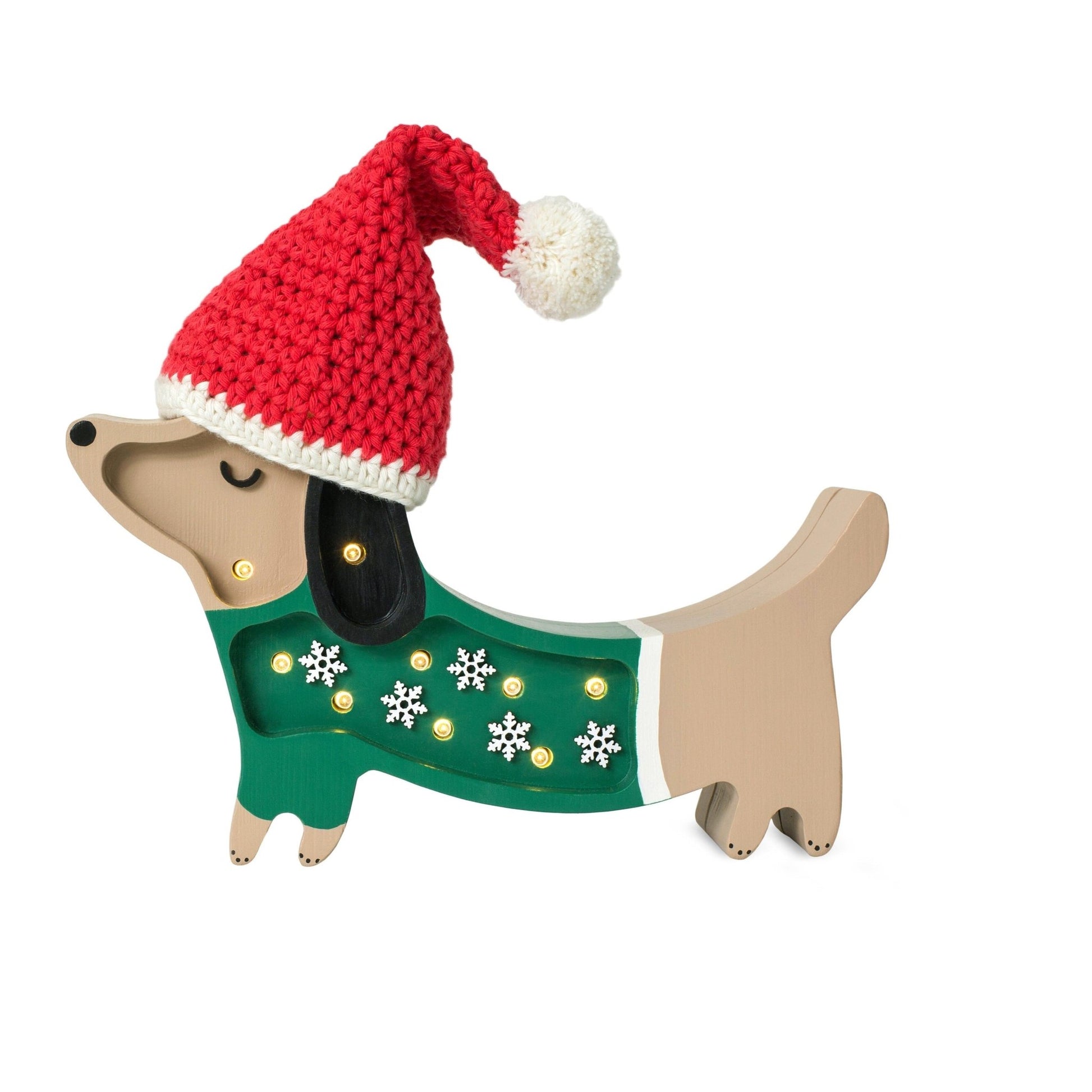 Little Lights Mini Holiday Puppy Lamp (Limited Edition) - Blissfully Lavender BoutiqueLittle Lights US