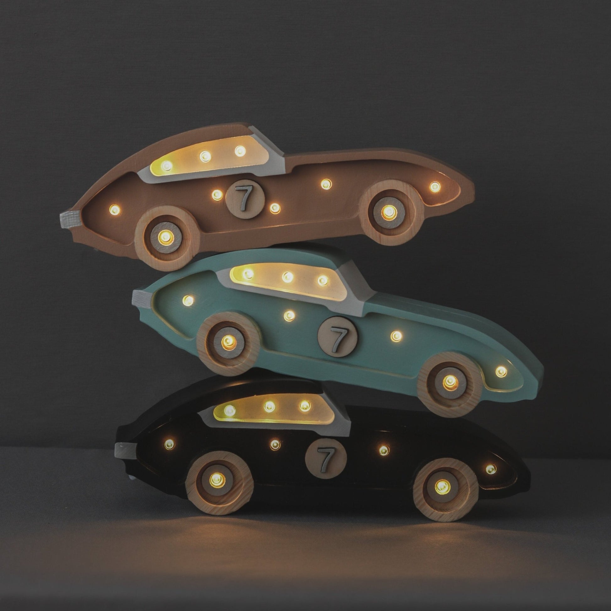 Little Lights Mini Race Car Lamp - Blissfully Lavender BoutiqueLittle Lights US