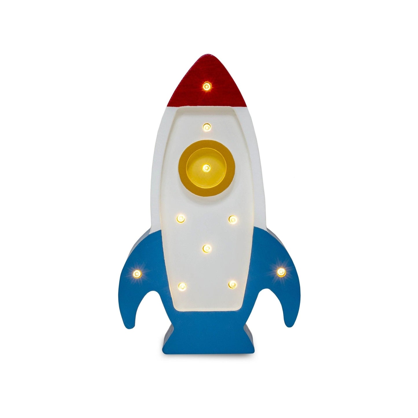 Little Lights Mini Rocket Ship Lamp - Blissfully Lavender BoutiqueLittle Lights US