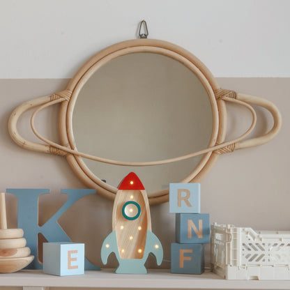 Little Lights Mini Rocket Ship Lamp - Blissfully Lavender BoutiqueLittle Lights US