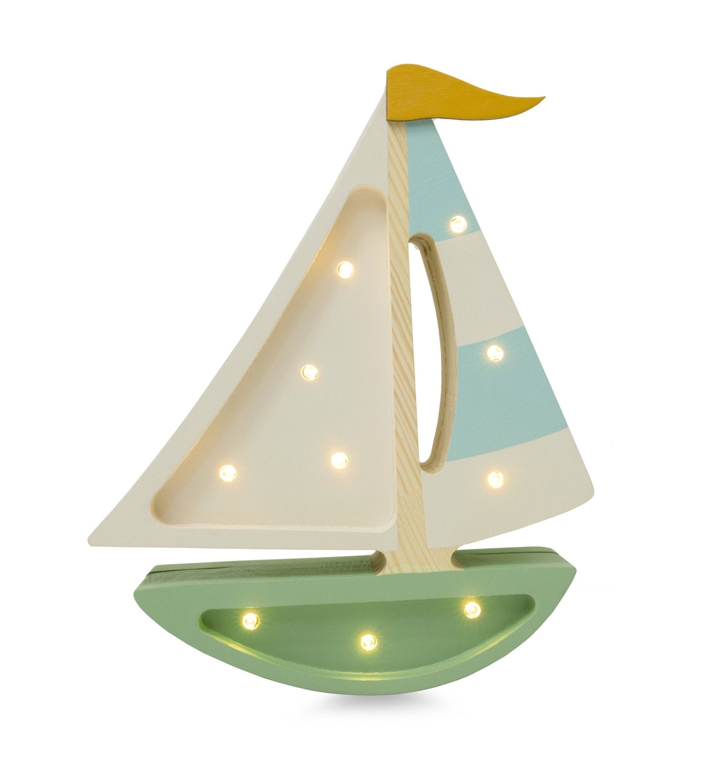 Little Lights Mini Sailboat Lamp - Blissfully Lavender BoutiqueLittle Lights US