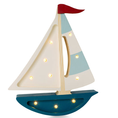 Little Lights Mini Sailboat Lamp - Blissfully Lavender BoutiqueLittle Lights US