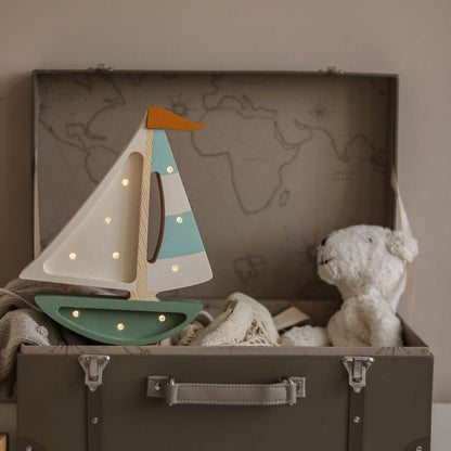 Little Lights Mini Sailboat Lamp - Blissfully Lavender BoutiqueLittle Lights US