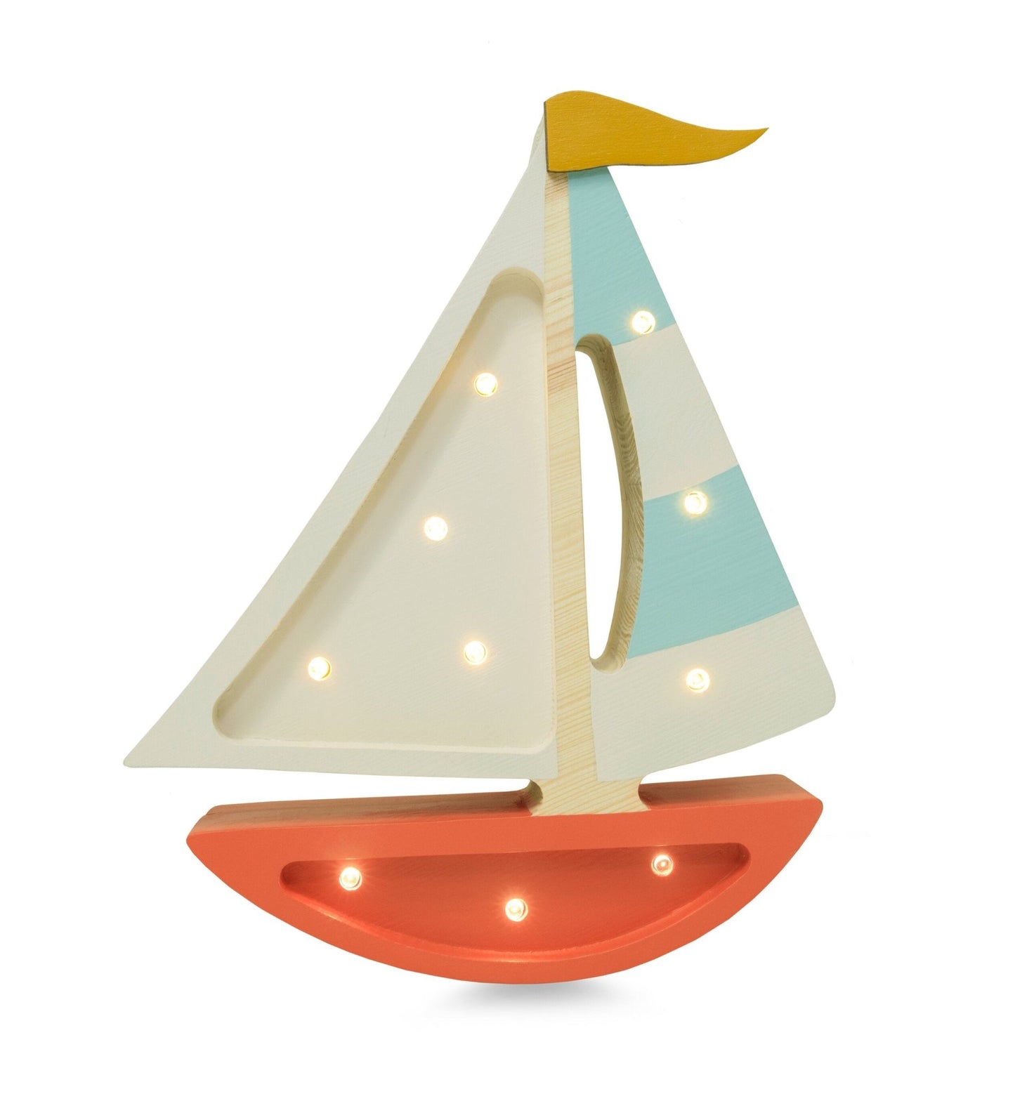 Little Lights Mini Sailboat Lamp - Blissfully Lavender BoutiqueLittle Lights US