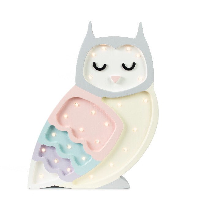 Little Lights Owl Lamp - Blissfully Lavender BoutiqueLittle Lights US