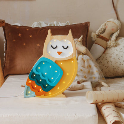 Little Lights Owl Lamp - Blissfully Lavender BoutiqueLittle Lights US