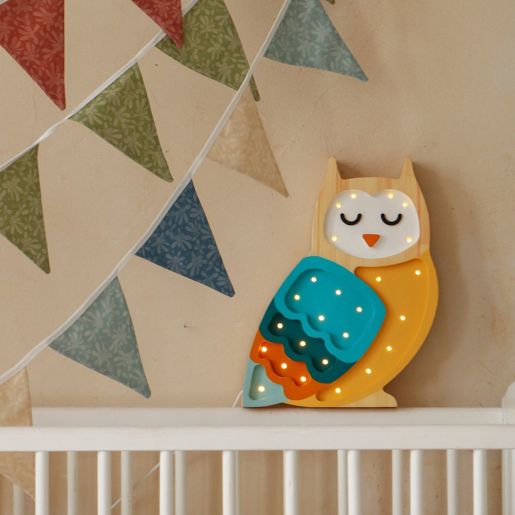 Little Lights Owl Lamp - Blissfully Lavender BoutiqueLittle Lights US