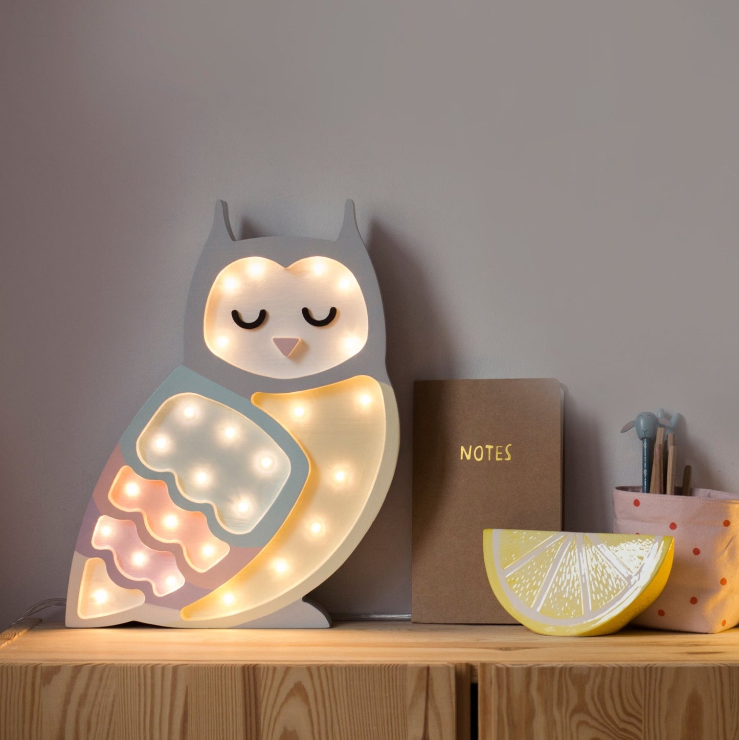 Little Lights Owl Lamp - Blissfully Lavender BoutiqueLittle Lights US