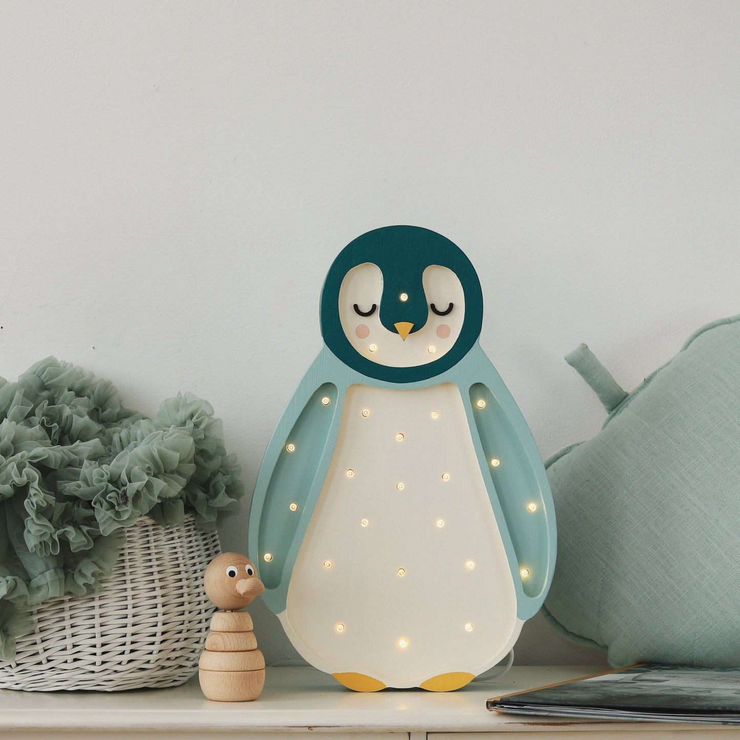 Little Lights Penguin Lamp - Blissfully Lavender BoutiqueLittle Lights US