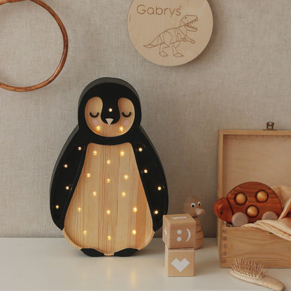 Little Lights Penguin Lamp - Blissfully Lavender BoutiqueLittle Lights US