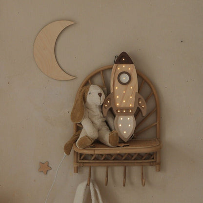 Little Lights Rocket Ship Lamp - Blissfully Lavender BoutiqueLittle Lights US