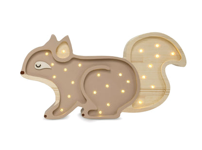 Little Lights Squirrel Lamp - Blissfully Lavender BoutiqueLittle Lights US