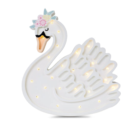 Little Lights Swan Lamp - Blissfully Lavender BoutiqueLittle Lights US