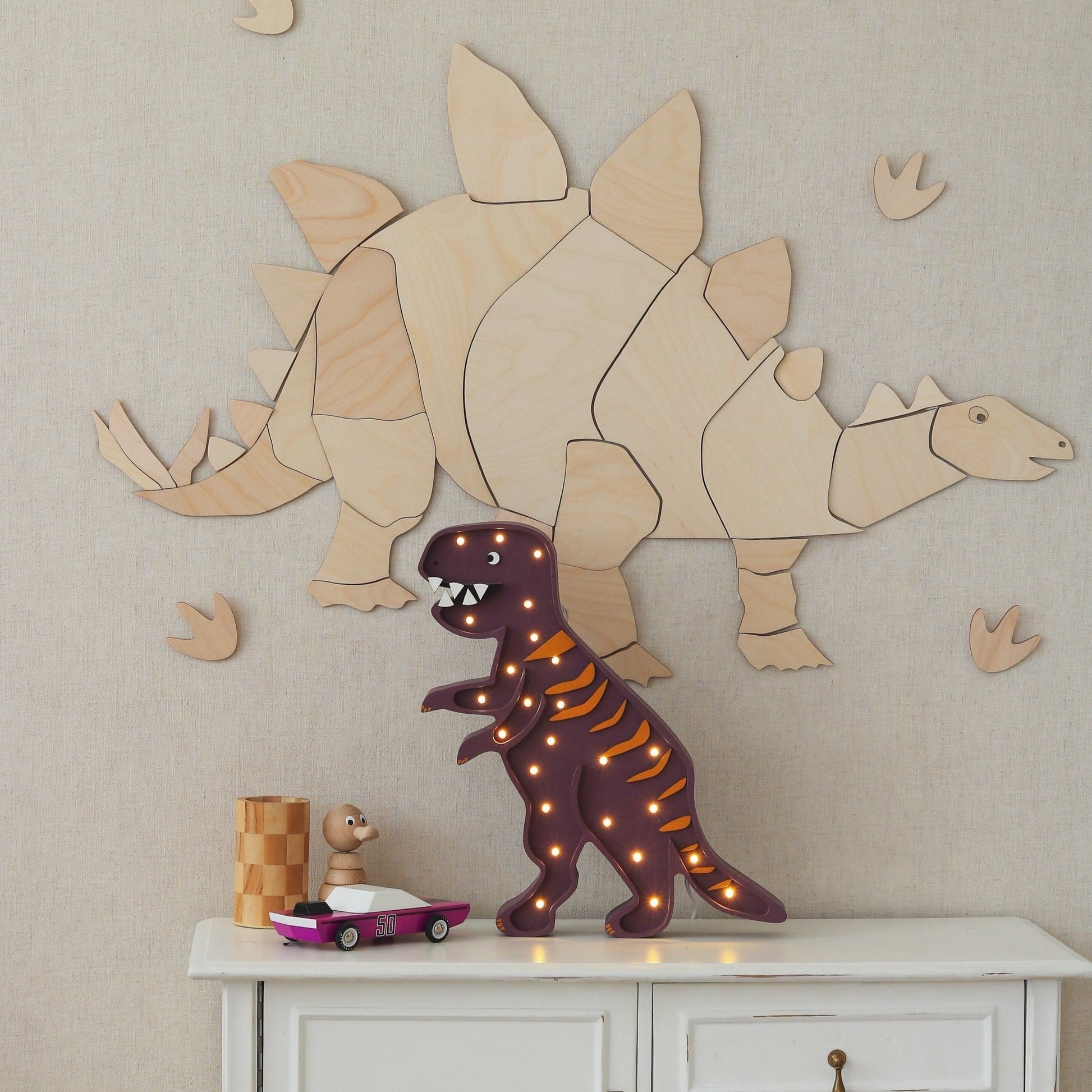 Little Lights T Rex Lamp - Blissfully Lavender BoutiqueLittle Lights US