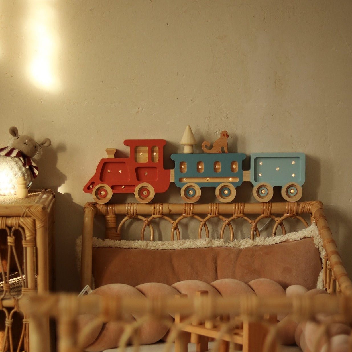 Little Lights Train Lamp - Blissfully Lavender BoutiqueLittle Lights US