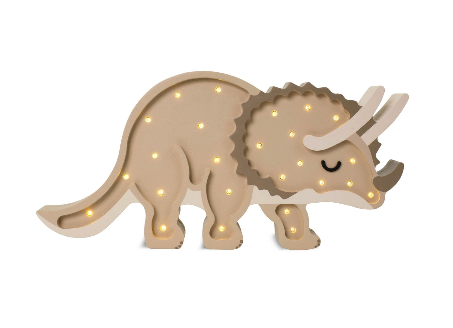 Little Lights Triceratops Dinosaur Lamp - Blissfully Lavender BoutiqueLittle Lights US